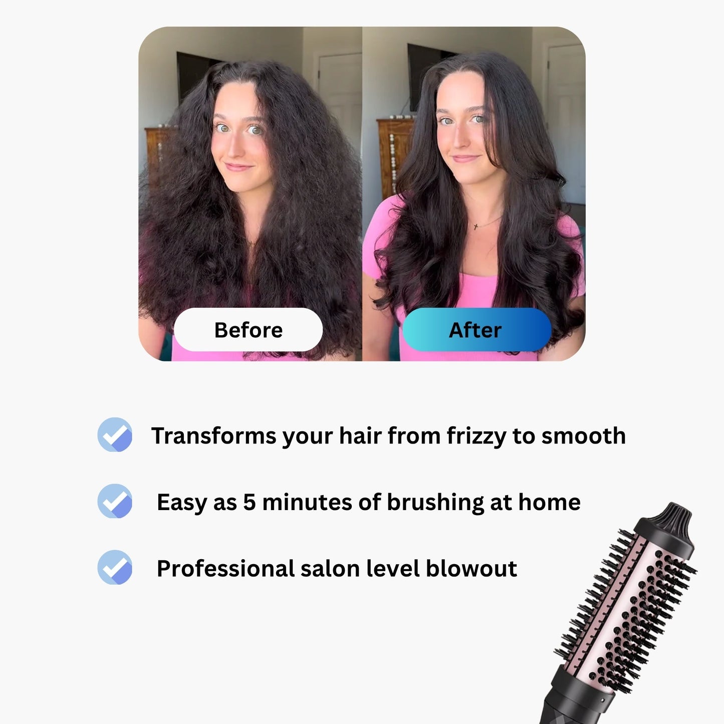 True Beauty Glow Thermal Blowout Brush