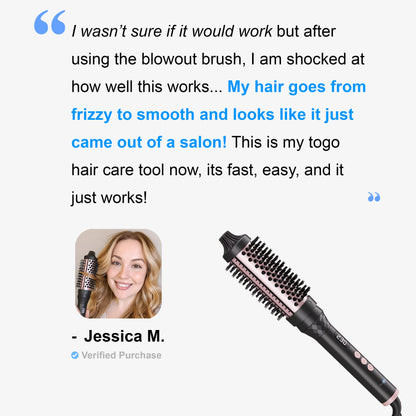 True Beauty Glow Thermal Blowout Brush